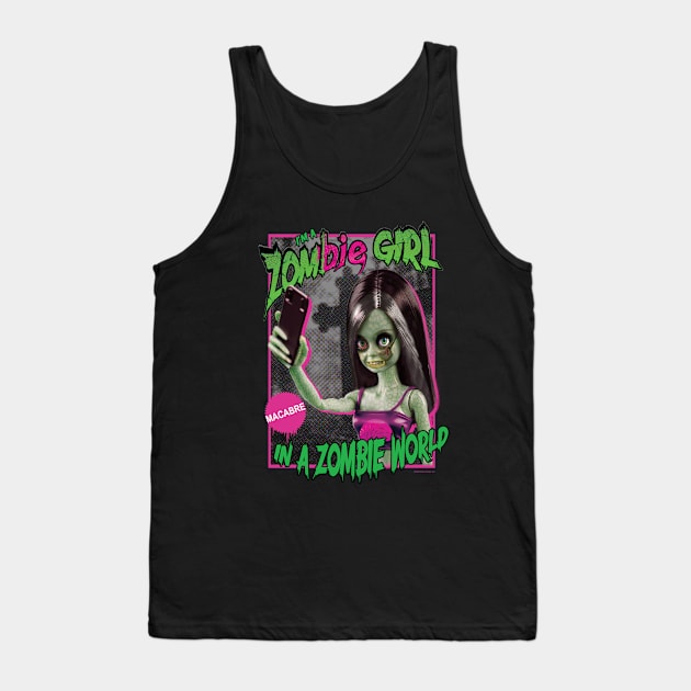 Zombie Girl Tank Top by Daily Detour